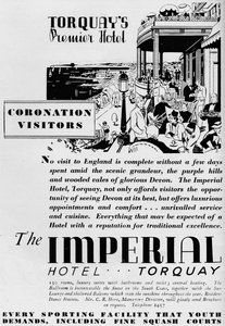 The Imperial Hotel, Torquay, 1937 tekijältä Unbekannt