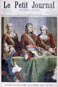 Ensimmäisen konsulin Napoleonin asettama valtioneuvosto, 1799 1902 tekijältä Unbekannt