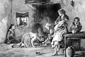 Irlannin nälänhätä, 1845-1849, 1900 tekijältä Unbekannt