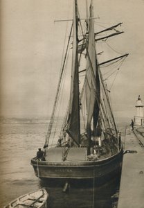 Irish Minstrel, puinen kolmimastoinen kuunari, 1937 tekijältä Unbekannt
