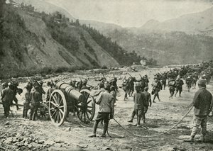 Italian armeija maaliskuussa 1919. tekijältä Unbekannt