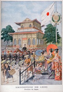 Japanilainen paviljonki vuoden 1900 yleisnäyttelyssä Pariisissa 1900 tekijältä Unbekannt