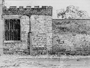 Jerusalemin kammio Westminster Abbeyn West Endissä, c1885 1911 tekijältä Unbekannt