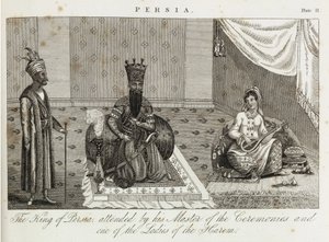 Persian kuningas, n. 1810-1829 tekijältä Unbekannt