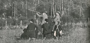 Kuningas ampui Sandringhamin suojelualueella, 1900-luku, 1910. tekijältä Unbekannt