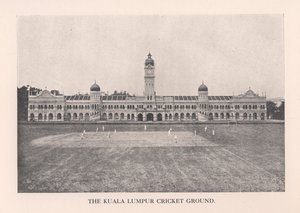 Kuala Lumpurin krikettikenttä, Malaya, 1912. tekijältä Unbekannt