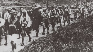 Kuomintangin joukot valloittivat Pekingin kesäkuussa 1928 tekijältä Unbekannt
