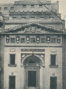 Lloydsin Leadenhall Streetin sisäänkäynti, 1936 tekijältä Unbekannt