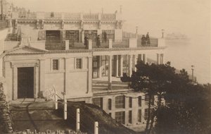 Leas Cliff Hall, Folkestone, 1800-luvun loppu - 1900-luvun alku tekijältä Unbekannt