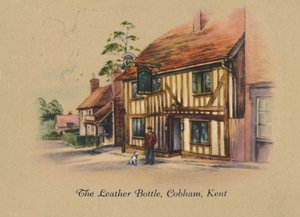 Nahkapullo, Cobham, Kent, 1939 tekijältä Unbekannt