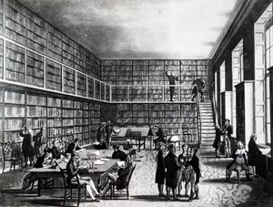 Royal Institutionin kirjasto, Albemarle Street tekijältä Unbekannt
