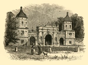 Lodge, Burghley Park, 1898. tekijältä Unbekannt