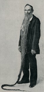 Ennätysten pisin parta, 1896, 1910 tekijältä Unbekannt