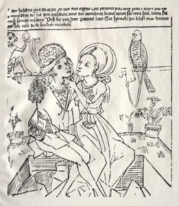 The Lovers, c. 1470. tekijältä Unbekannt
