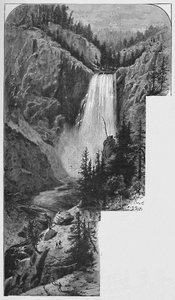 The Lower Falls, 1883 tekijältä Unbekannt
