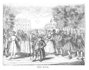 Mall, c1870 tekijältä Unbekannt