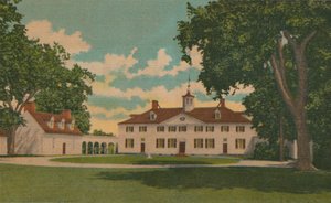 Mansion and Court Yard, 1946 tekijältä Unbekannt