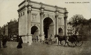 Marble Arch, Lontoo, 1800-luvun loppu - 1900-luvun alku. tekijältä Unbekannt