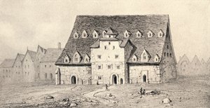 St Germain-des Presin markkinat, 1915 tekijältä Unbekannt