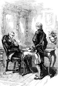 Markiisi de Lafayette George Washingtonin kanssa, c1775-1781 c1880 tekijältä Unbekannt