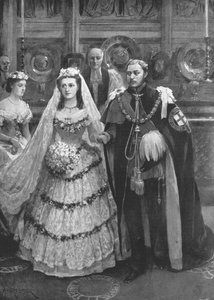 Walesin prinssin häät Tanskan prinsessa Alexandran kanssa..., Windsor, 1863, 1901. tekijältä Unbekannt