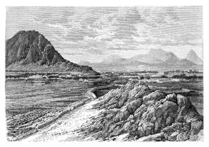 Marshan sola, Kandaharin pohjoispuolella, Afganistan, 1895 tekijältä Unbekannt