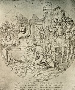 Evankelista Pyhän Johannes marttyyrikuolema, 1600-luku, 1908. tekijältä Unbekannt
