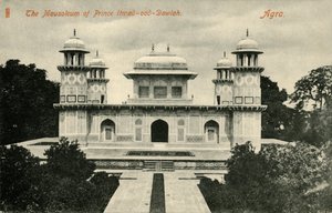 Prinssi Itmad-ood-Dowlahin mausoleumi. Agra. tekijältä Unbekannt