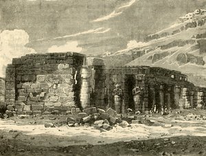 Memnonium Thebessa, 1890. tekijältä Unbekannt