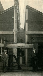 Greenwichin meridiaani, josta kaikki ajan mittaukset on tehty, 1901. tekijältä Unbekannt