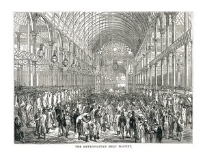 Metropolitan Meat Market, 1878 tekijältä Unbekannt
