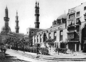El-Arhanin moskeija, Kairo, Egypti, 1920-luku tekijältä Unbekannt