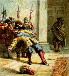 Buckinghamin murha, 1628, n. 1850 tekijältä Unbekannt