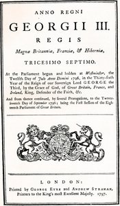 Kapinalaki, 1797, 1934 tekijältä Unbekannt