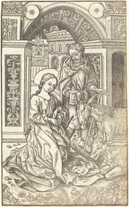 Syntymä, c. 1500. tekijältä Unbekannt