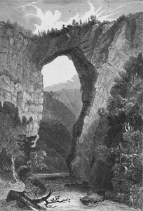 Natural Bridge, Virginia, 1883 tekijältä Unbekannt