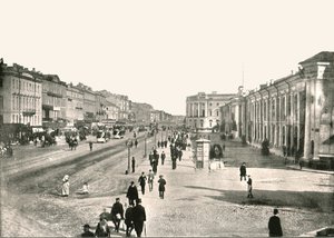 Nevski Prospekt, Pietari, Venäjä, 1895. tekijältä Unbekannt