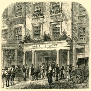 Old Adelphi Theatre, 1881. tekijältä Unbekannt