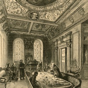 The Old Court of Aldermen, Guildhall, 1897. tekijältä Unbekannt