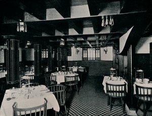 Vanha keittiö Miss Cranstons Tea Housessa, Argyle Street, Glasgow, 1906 tekijältä Unbekannt
