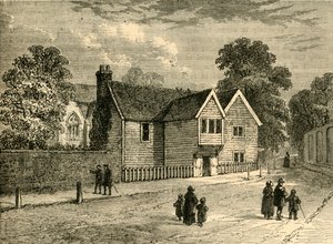 Old Rectory, Stoke Newington, vuonna 1858, n. 1876. tekijältä Unbekannt
