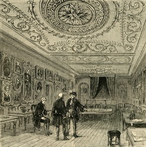 Vanha huone Evanssissa, 1881. tekijältä Unbekannt