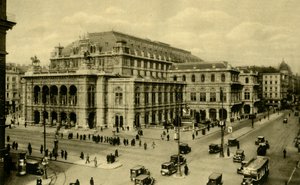 Oopperatalo, Wien, Itävalta, vuodelta 1935. tekijältä Unbekannt