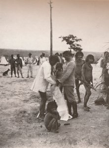 Intiaanien rauhoittaminen, 1914 tekijältä Unbekannt
