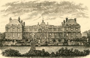 Palais de Luxembourg, Pariisi, 1890. tekijältä Unbekannt