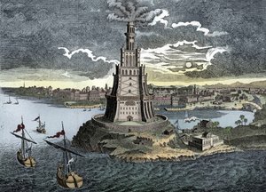 Aleksandrian Pharos, 1700-luku tekijältä Unbekannt