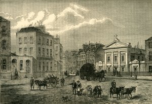 Monikulmio, Somers Town, vuonna 1850, n. 1876. tekijältä Unbekannt