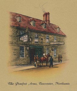The Pomfret Arms, Towcester, Northants, 1939 tekijältä Unbekannt