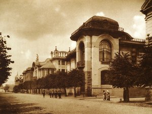 Ponizovsky- ja Mindovsky-talot Povarskaja-kadulla, Moskova, Venäjä, 1900-luku tekijältä Unbekannt