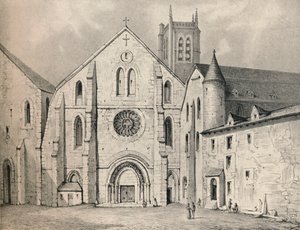 St Genevieven luostariportaali, 1915 tekijältä Unbekannt